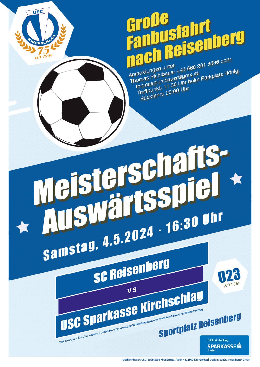 Gebietsliga Süd/Südost Heimspiel 22.03.2024 USC Sparkasse Kirchschlag vs. SC Maria Lanzendorf Weststadion Kirchschlag