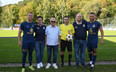 Feierliche Highlights beim Heimspiel am 21.09.2025: Matchpatronanz, neue U11-Dressen & 80. Geburtstag von Fritz Hönig