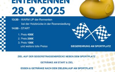 🦆💦 2. USC Sparkasse Kirchschlager Entenrennen 💦