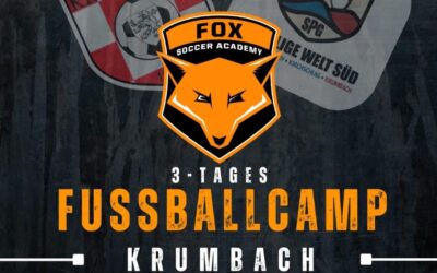 🔴🟢🔵 FOX ACADEMY Sommercamp 2026 in Krumbach – Fußball, Spaß & Action! 🔵🟢🔴